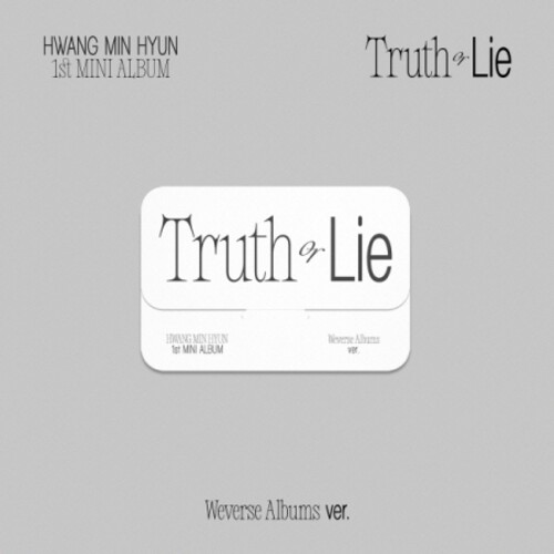 Hwang Min Hyun - Truth Or Lie - Weverse Albums Version - incl. QR Card + 2 Photocards