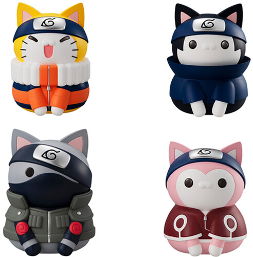 NARUTO - NYARUTO! SERIES REBOOT TEAM 7 SET (WITH G