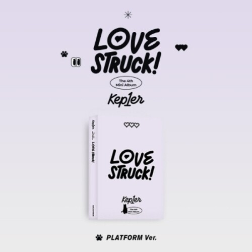Kep1er - Lovestruck! - Platform Version - incl. QR Mini Card, 2x Selfie Photocards, 9 Concept Photocards + Sticker