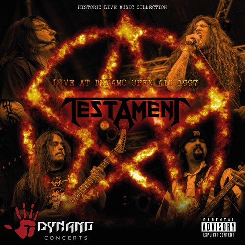 Testament - Live At Dynamo Open Air 1997 vinyl record cover