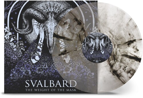 The Weight of the Mask - Crystal Clear & Black Marble