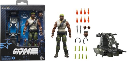 Hasbro Collectibles - G.I. Joe - Classified Series -  #150, Heavy Duty with Man-Portable Heavy Weapons System