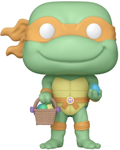 FUNKO POP!: Teenage Mutant Ninja Turtles Easter - Michelangelo with Easter Basket (TMNT)