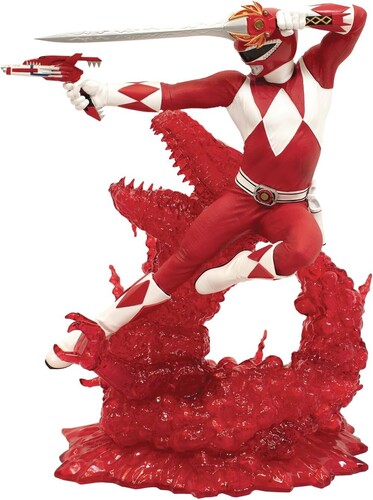 MIGHTY MORPHIN POWER RANGERS RED RANGER STATUE