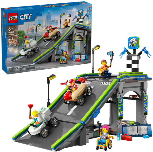 CITY GREAT VEHICLES NO LIMITS RACE CAR RAMP TRACK
