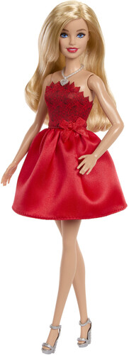 BARBIE RUBY RED DOLL MATTEL 80TH ANNIVERSARY