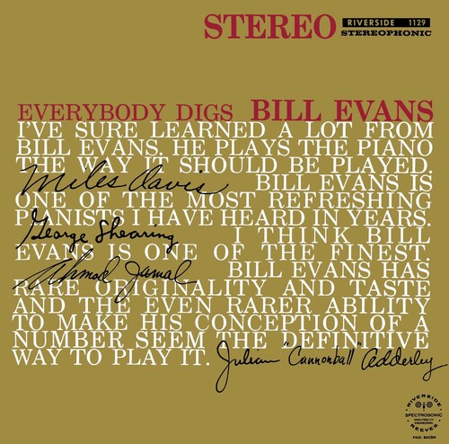 Evans, Bill - Everybody Digs Bill Evans - UHQCD