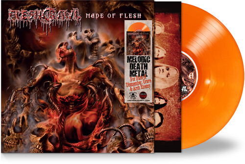 Fleshcrawl - Made Of Flesh vinyl record cover