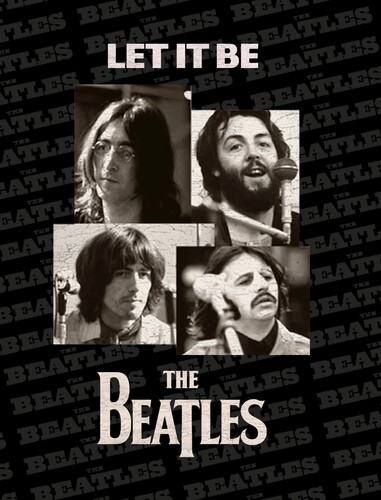 ROCKSAX BEATLES SRP FL BLNK LET IT BE 50X60