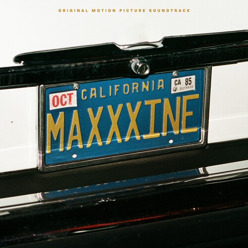 Tyler Bates  (Colv) (Red) - Maxxxine - O.S.T. vinyl record cover