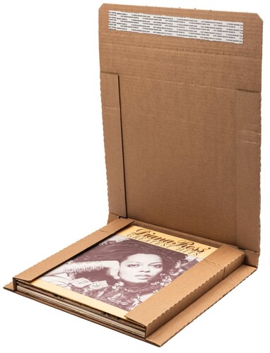 Bags Unlimited MLP56 Mighty Music Mailer 12 Inch LP Record Mailer - Peel & Seal boxes - 50 Pack Bundle
