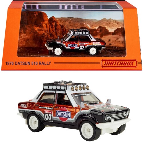 Mattel Collectible - Matchbox Collectors: 1/64 1970 Datsun 510 Rally