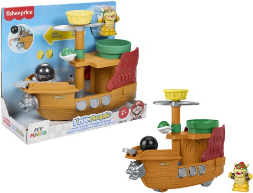 Fisher Price - Little People My Mario Bowser's Airship