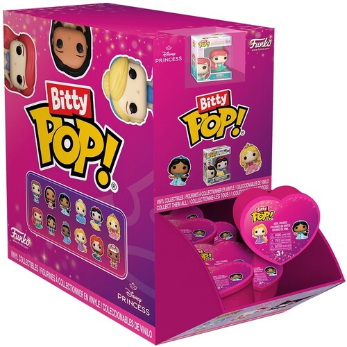 BITTY POP HEARTS DISNEY PRINCESS ONE RANDOM BITTY
