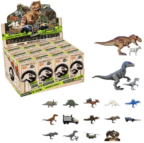 Blokees - Jurassic World - Terraventure Surprise - Wv1: Dinosaur Capture Operation - 12ct PDQ Display