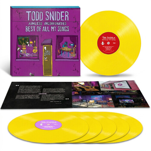 Todd Snider - Best of All My Songs vinyl record cover