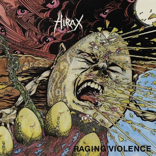 Hirax - Raging Violence (Uk) vinyl record cover