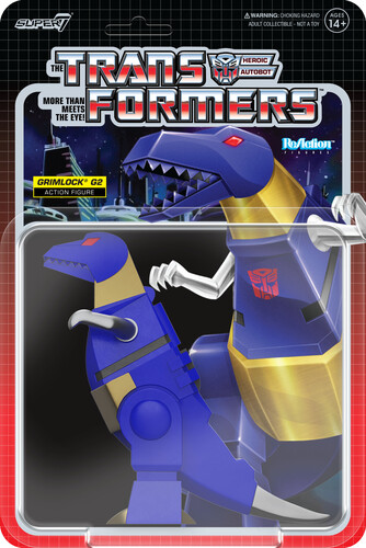 TRANSFORMERS REACTION FIGURE - GRIMLOCK DINO (G2)