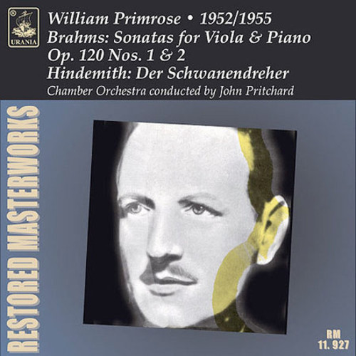 WILLIAM PRIMROSE - Sonatas for Viola & Piano Op 120 1&2