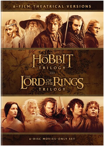 The Hobbit Trilogy /  The Lord of the Rings Trilogy: 6-Film Theatrical Versions