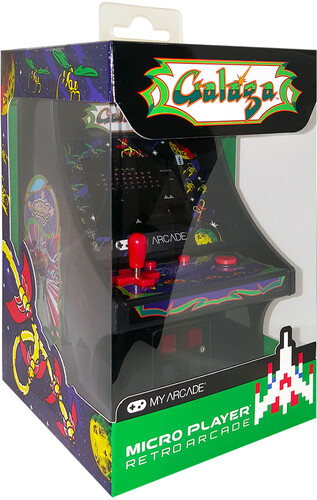 MY ARCADE DGUNL3222 GALAGA MICRO PLAYER RETRO ARC