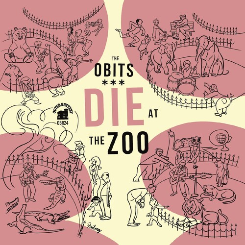 Obits - Die At The Zoo vinyl record cover