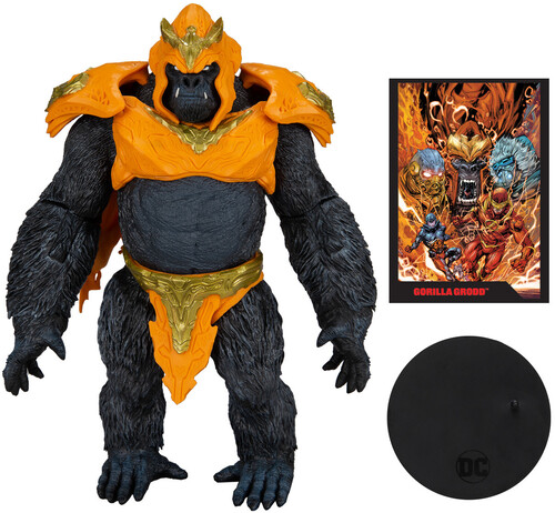 MEGA FIGURE WITH COMIC - THE FLASH - GORILLA GRODD