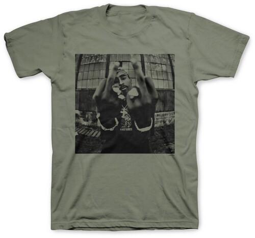 Green best sale tupac shirt