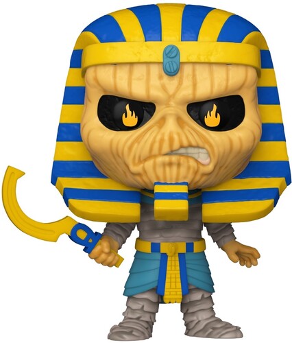 Funko POP! Rocks: Iron Maiden - Pharaoh Eddie, Powerslave, 40th Anniversary