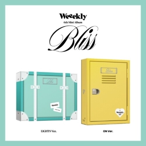 Bliss - Random Cover - 72pg Photobook, Envelope, Sticker, Mini Stand, 2 Photocards, Poster + Photocard Stand