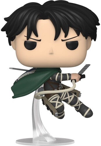 AOT CAPTAIN LEVI ACKERMAN POP! VINYL FIG AAA ANIME