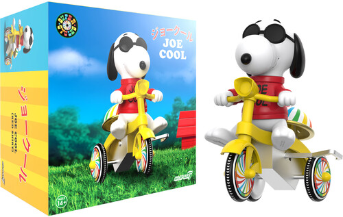 PEANUTS SUPER CYCLES JOE COOL (RED /  YELLOW TRIKE)