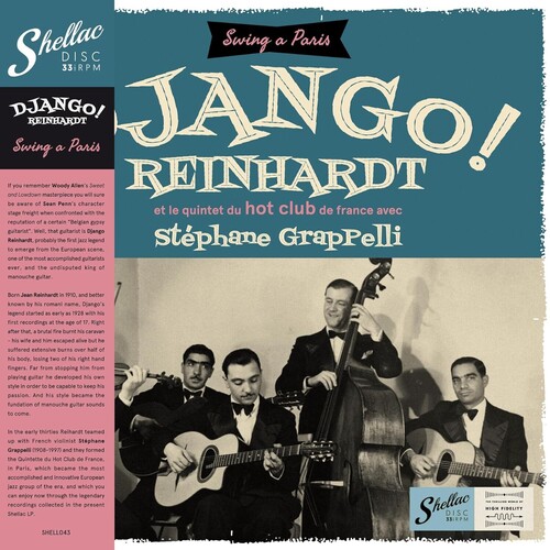 Django Reindhardt - Et Le Quintet Du Hot Club De France Avec Stephane