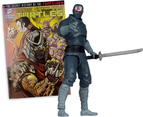 TMNT 5IN FIGURE WITH COMIC WV1 - TMNT FOOT SOLDIER