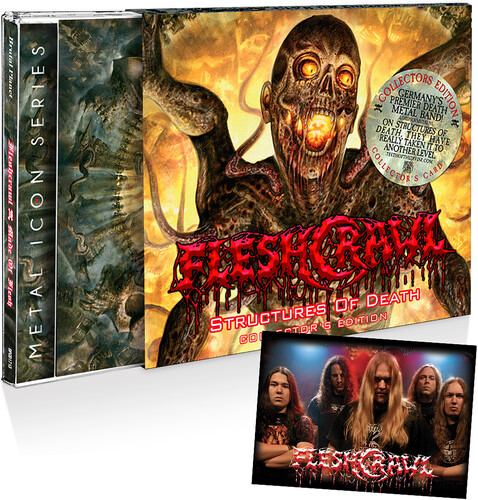 Fleshcrawl - Structures Of Death vinyl record cover