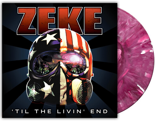Zeke - Til The Livin' End vinyl record cover