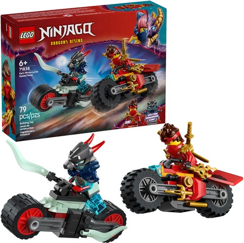NINJAGO KAIS MOTORCYCLE SPEED RACE