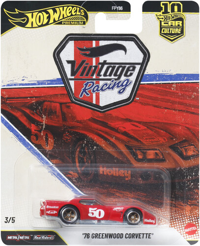 HOT WHEELS PREMIUM GREENWOOD CORVETTE