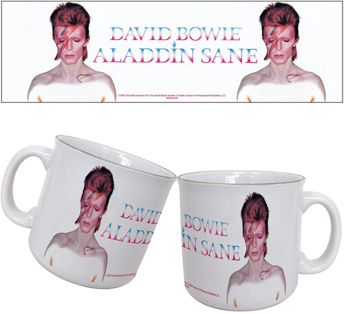 DAVID BOWIE - ALADDIN SANE 20 OZ CAMPER MUG