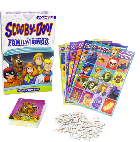 SCOOBY DOO FAMILY BINGO GAME