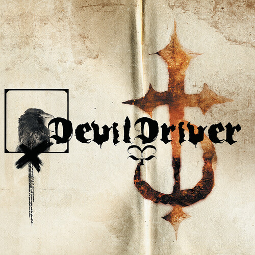 DevilDriver - Devildriver (White, Orange & Gold Splatter)  (rocktober 2018 Exclusive)