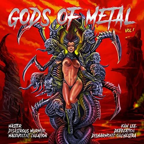Gods Of Metal 1 / Various - Gods Of Metal 1 vinyl record cover