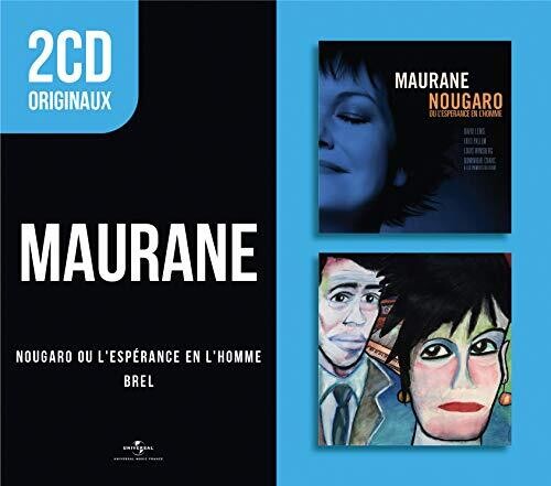 2 CD Originaux : Nougaro Ou L'Esperance En L'Homme /  Brel [Import]