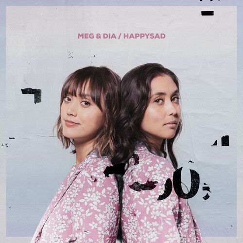 Meg & Dia - Happysad vinyl record cover