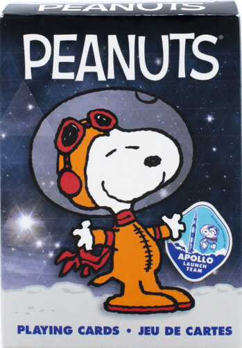 PEANUTS SNOOPY IN SPACE PLAYING CARDS DECK