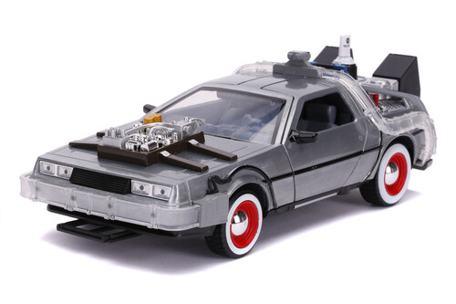 1:24 BACK TO THE FUTURE 3 TIME MACHINE W/  LIGHTS