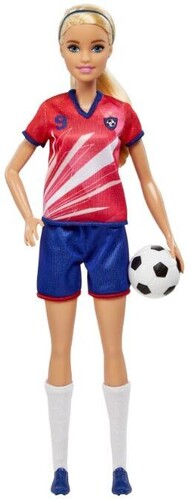 BARBIE I CAN BE SOCCER BLONDE