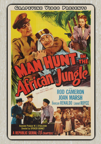 Manhunt in the African Jungle (1943) 2 Disc set