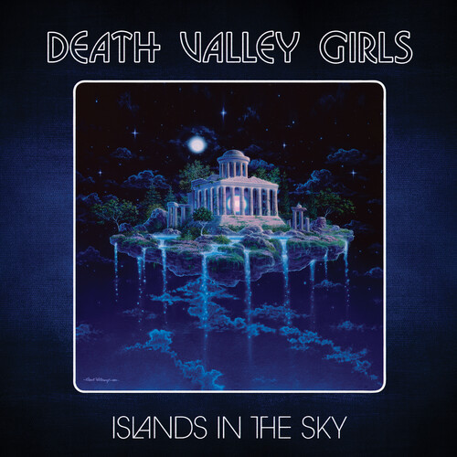 Death Valley Girls - Islands In The Sky - Neon Orange/green Splatter