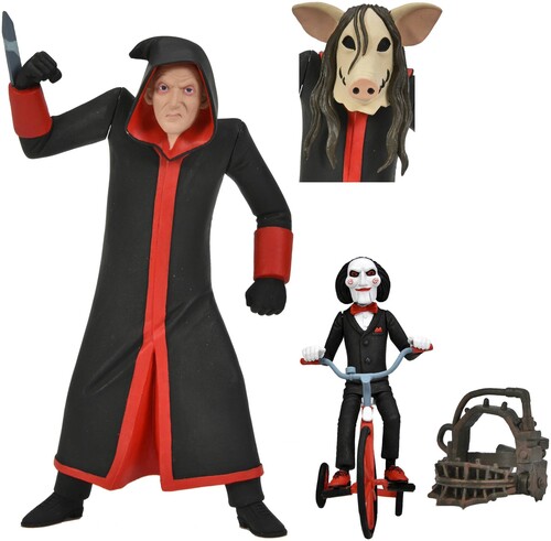 SAW TOONY TERRORS JIGSAW KILLER & BILLY 6IN AF SET Collectibles on ...